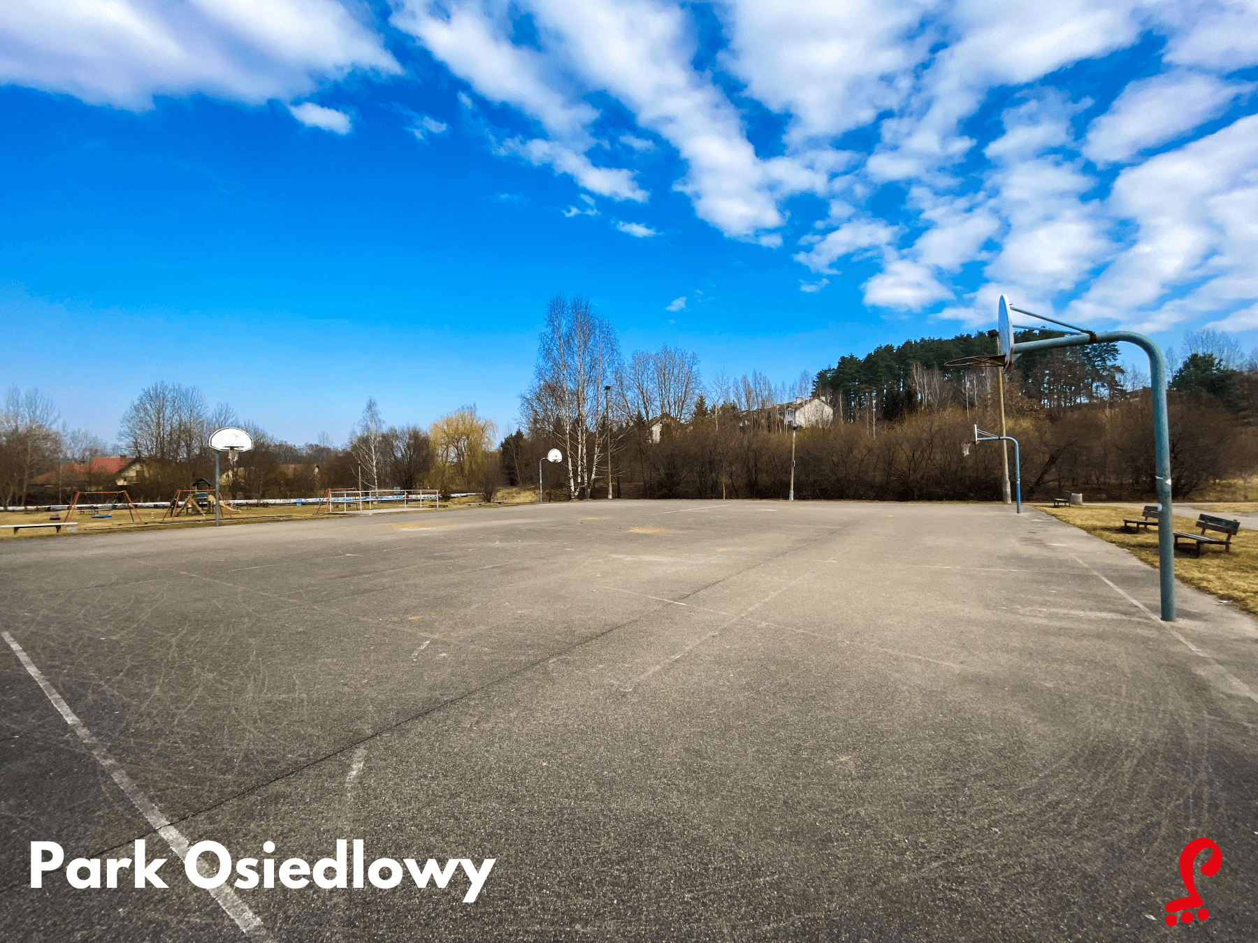 Miejsce do jazdy na rolkach w Olsztynie, Boisko - park osiedlowy - R'ols