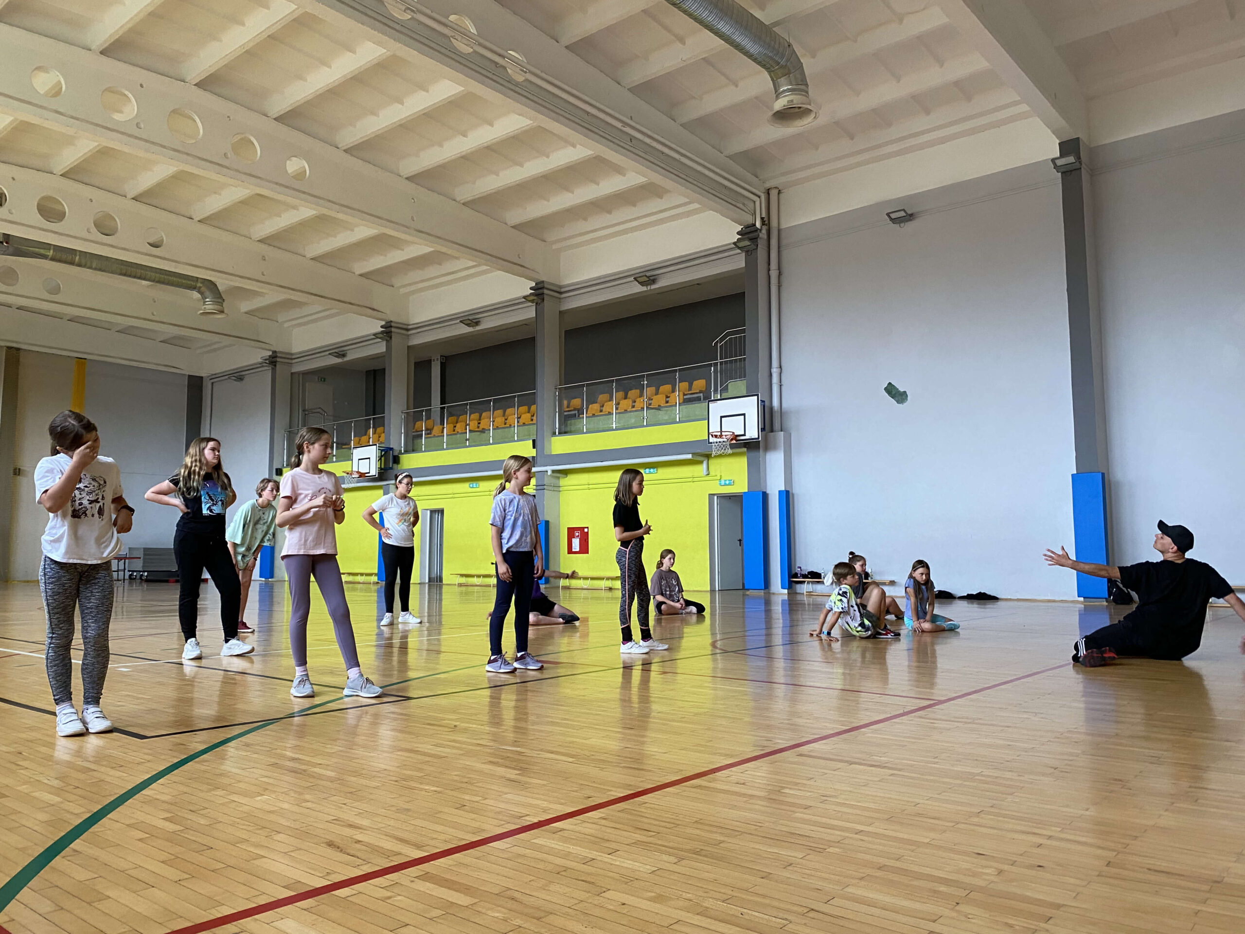 Warsztaty taneczne.Obóz na rolkach w Kętrzynie.