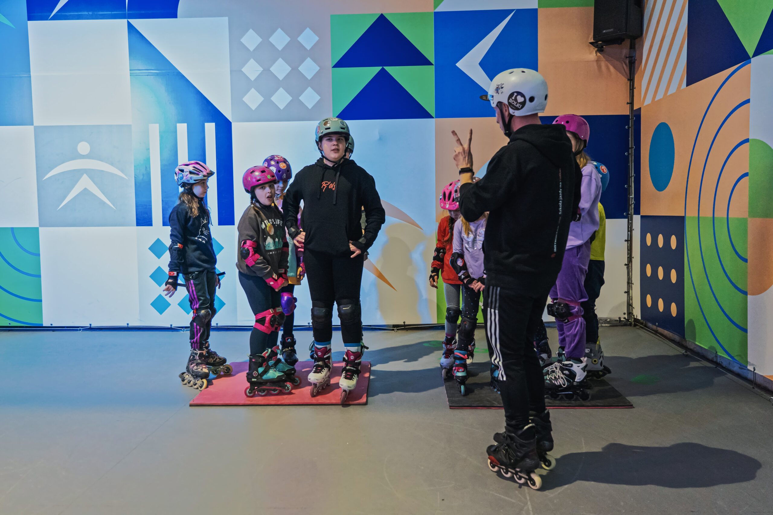 zajęcia grupowe na rolkach w Olsztynie.